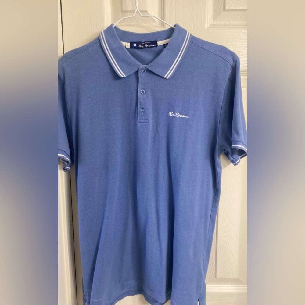 Ben Sherman light blue color good state Size medium original